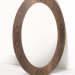 Egg shape 80-57 Walnut
