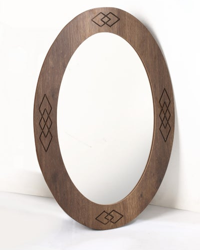 Egg shape 80-57 Walnut
